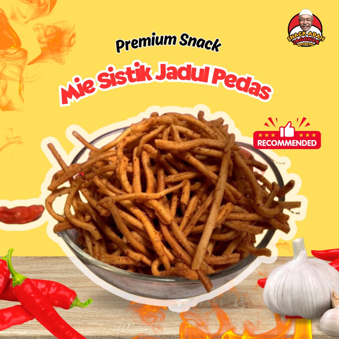 Gambar MIE SISTIK JADUL PEDAS MATUL 250gr