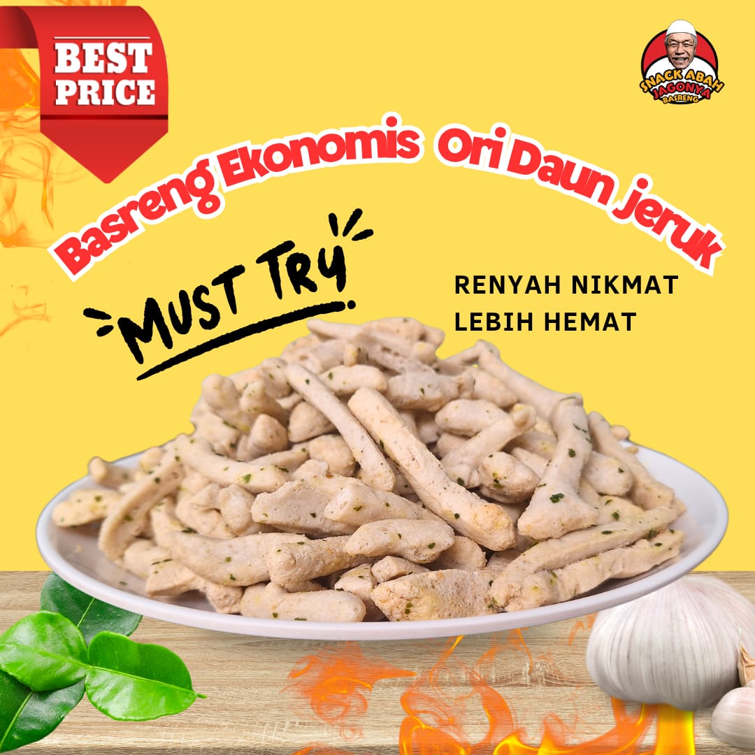 Gambar BASRENG GRADE B ORIGINAL DAUN JERUK  250gr