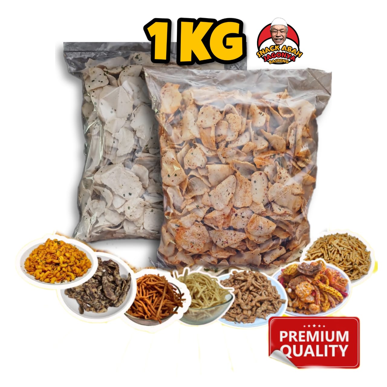 Gambar SNACK ABAH KEMASAN 1KG